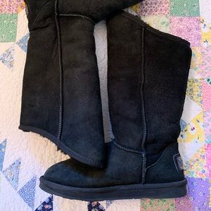 Suede boots